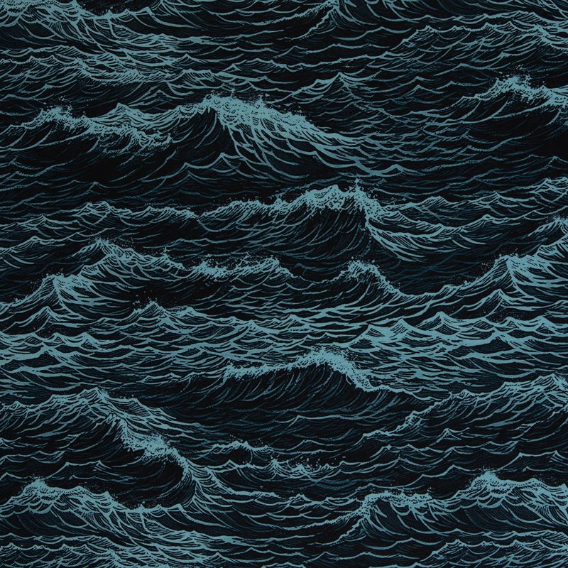 Ocean waves groen by Thorsten Berger