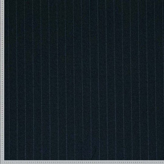 Geweven bamboo donkerblauw met streepje