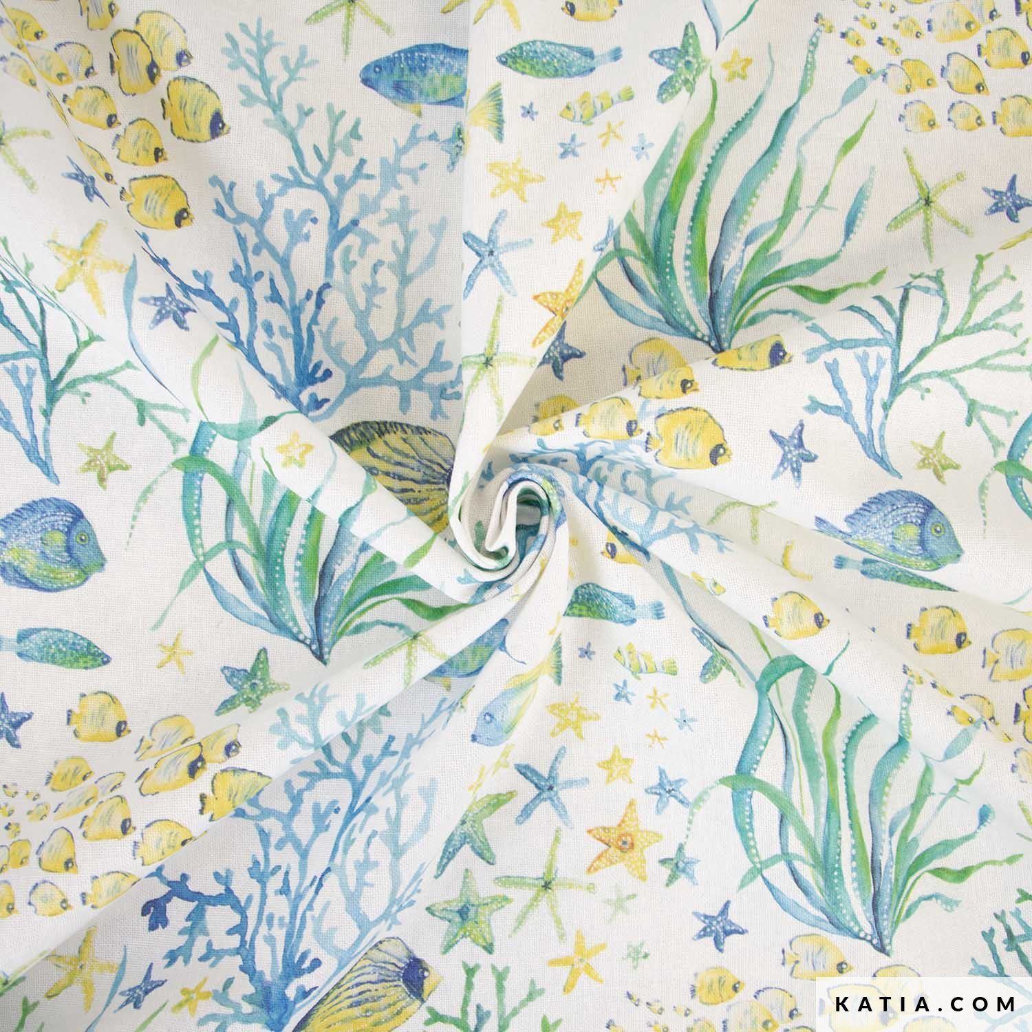 Recycled Canvas Print Under The Sea