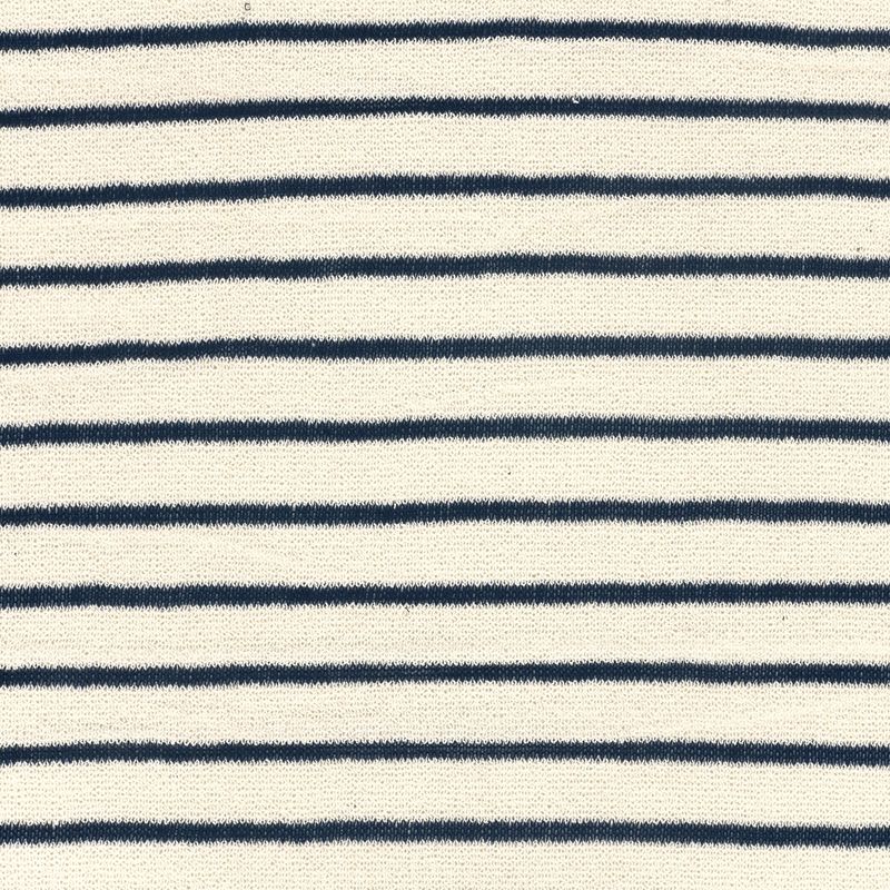 Jacquard strepen marine