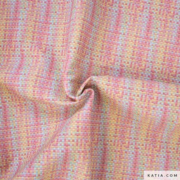 Multicolor kunstleer textieleffect pastel