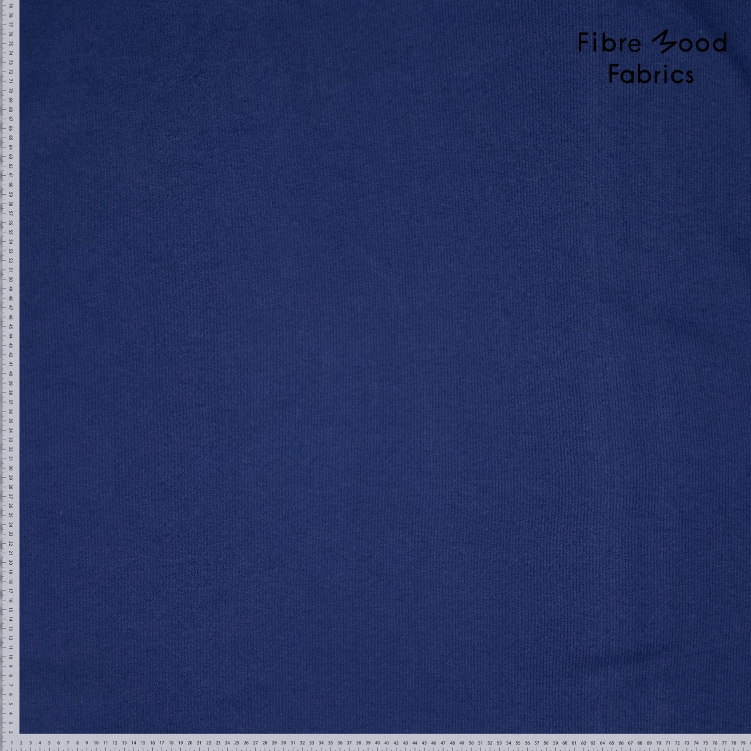 Boordstof rib 2 x 2 koningsblauw|Lotta