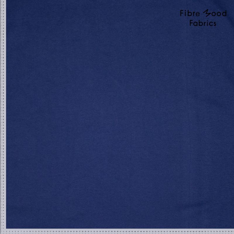 Boordstof rib 2 x 2 koningsblauw|Lotta