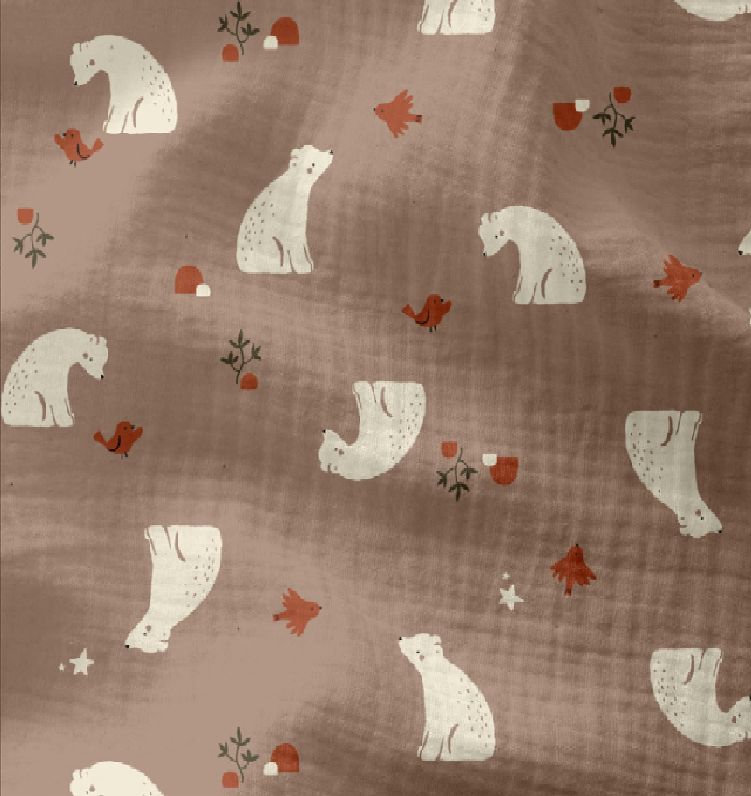 Tetra katoen ijsberen