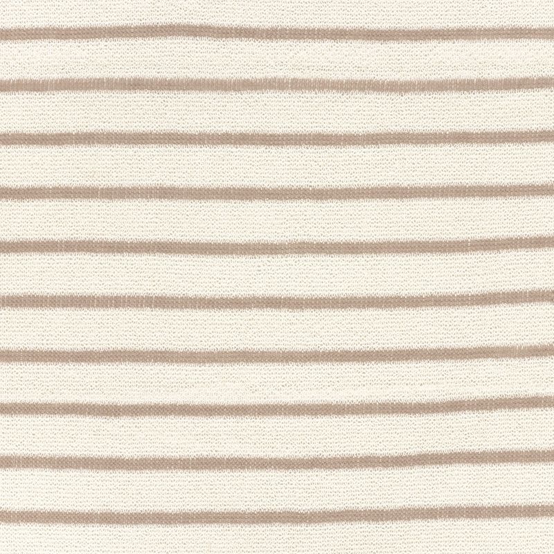 Jacquard strepen bruin