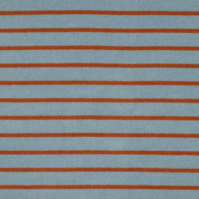 Spons badstof| katoen| strepen blauw/bruin