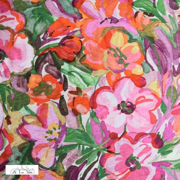 Babette flower viscose