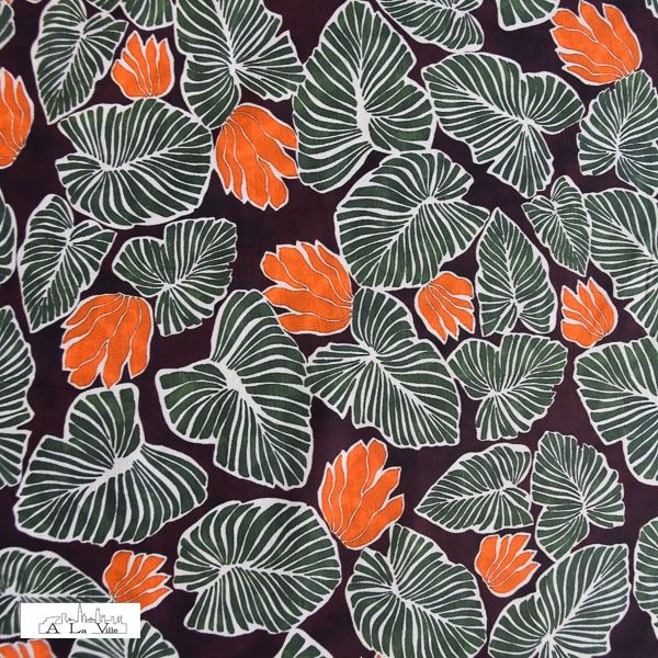 Monstera cotton brown