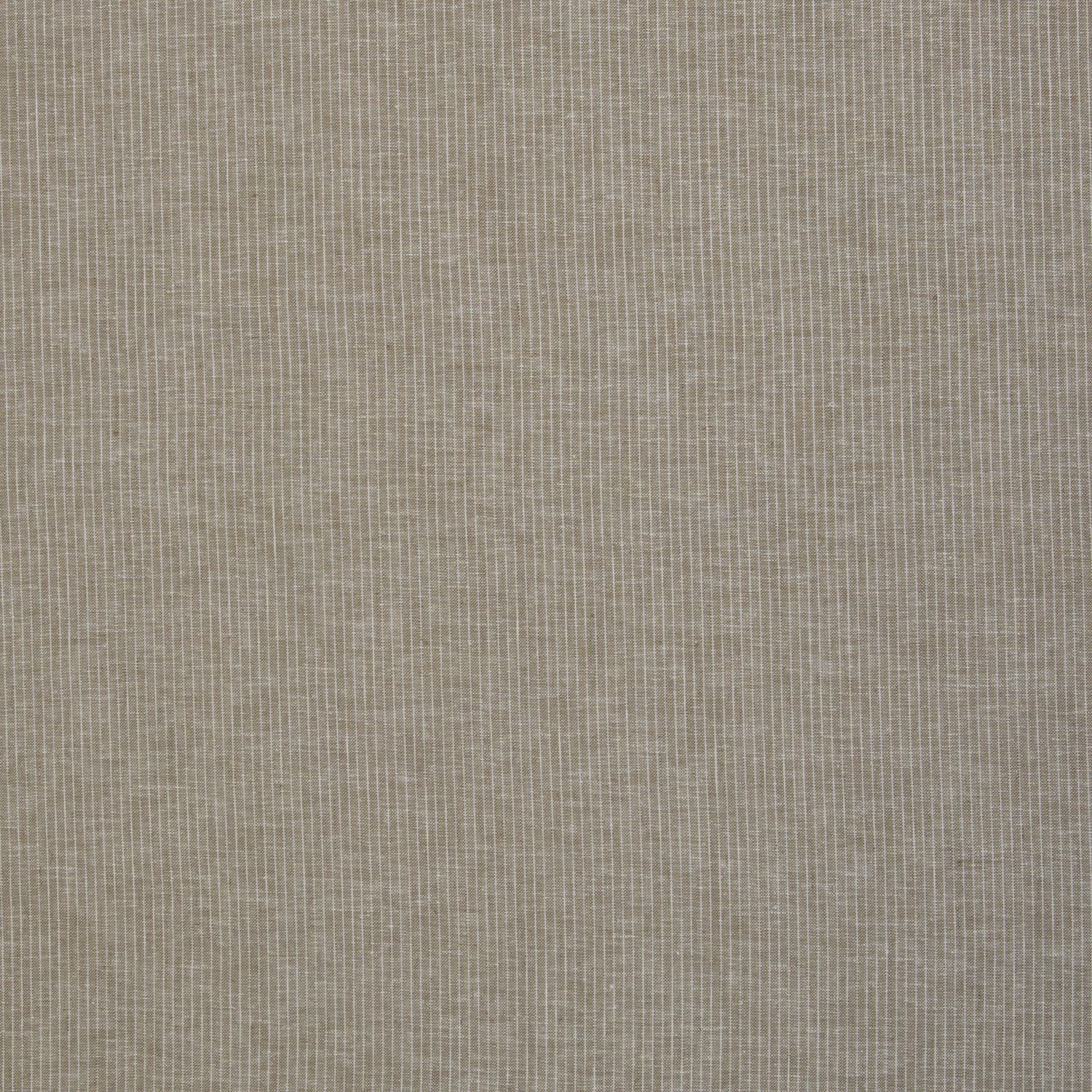 Linnen katoen fijne streepjes beige
