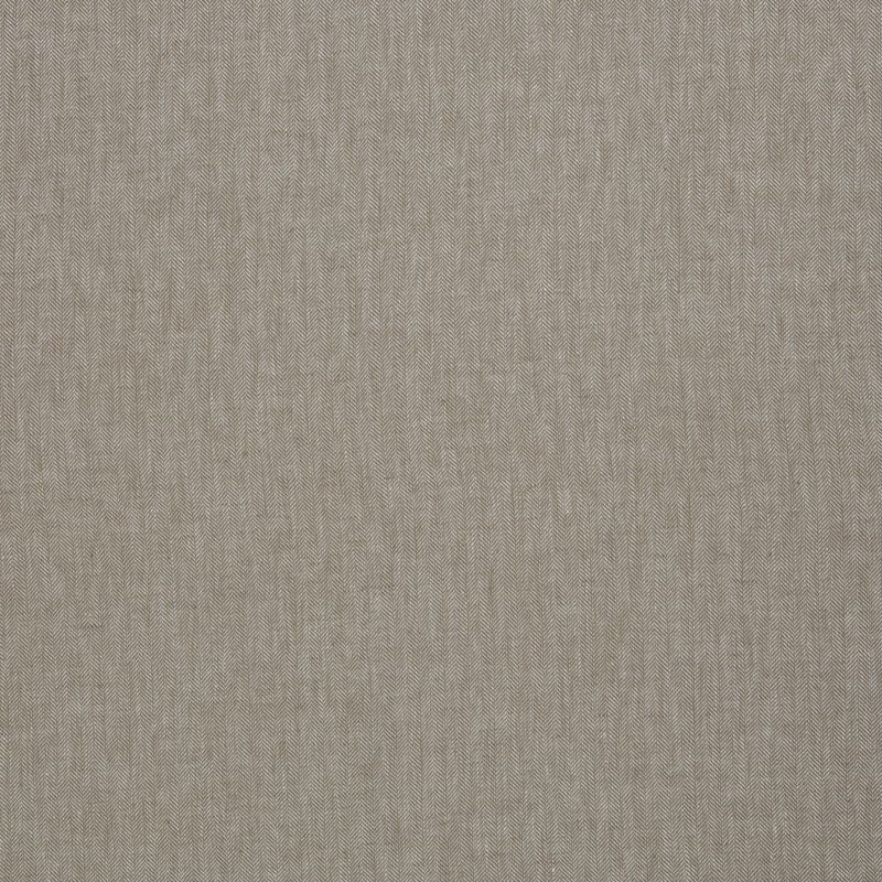 Linnen katoen visgraat beige/bruin