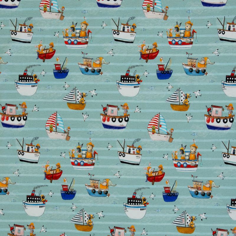 Boats on the sea