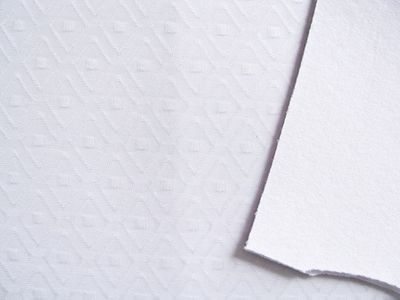 Padding wit elastisch met patroon|30x 50 cm