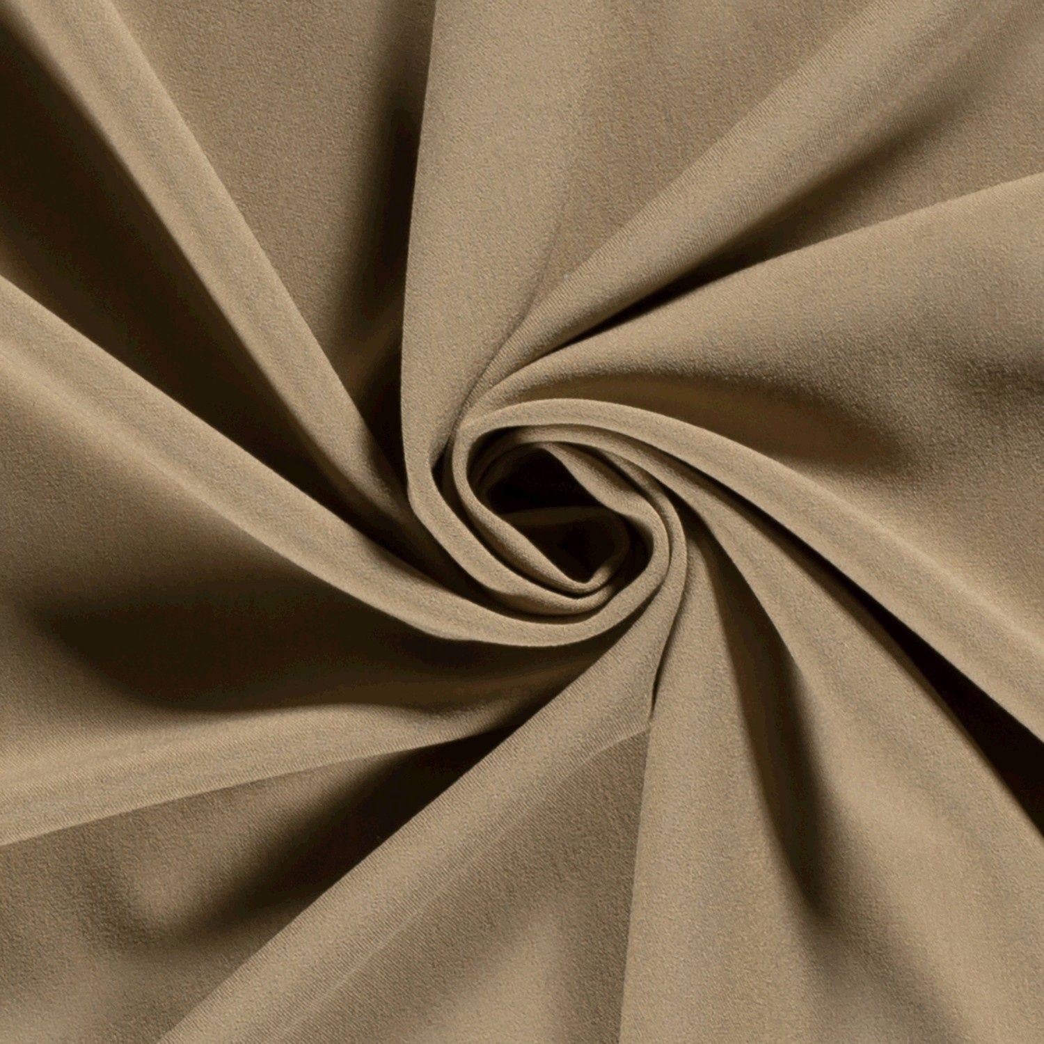 Gabardine stretch camel