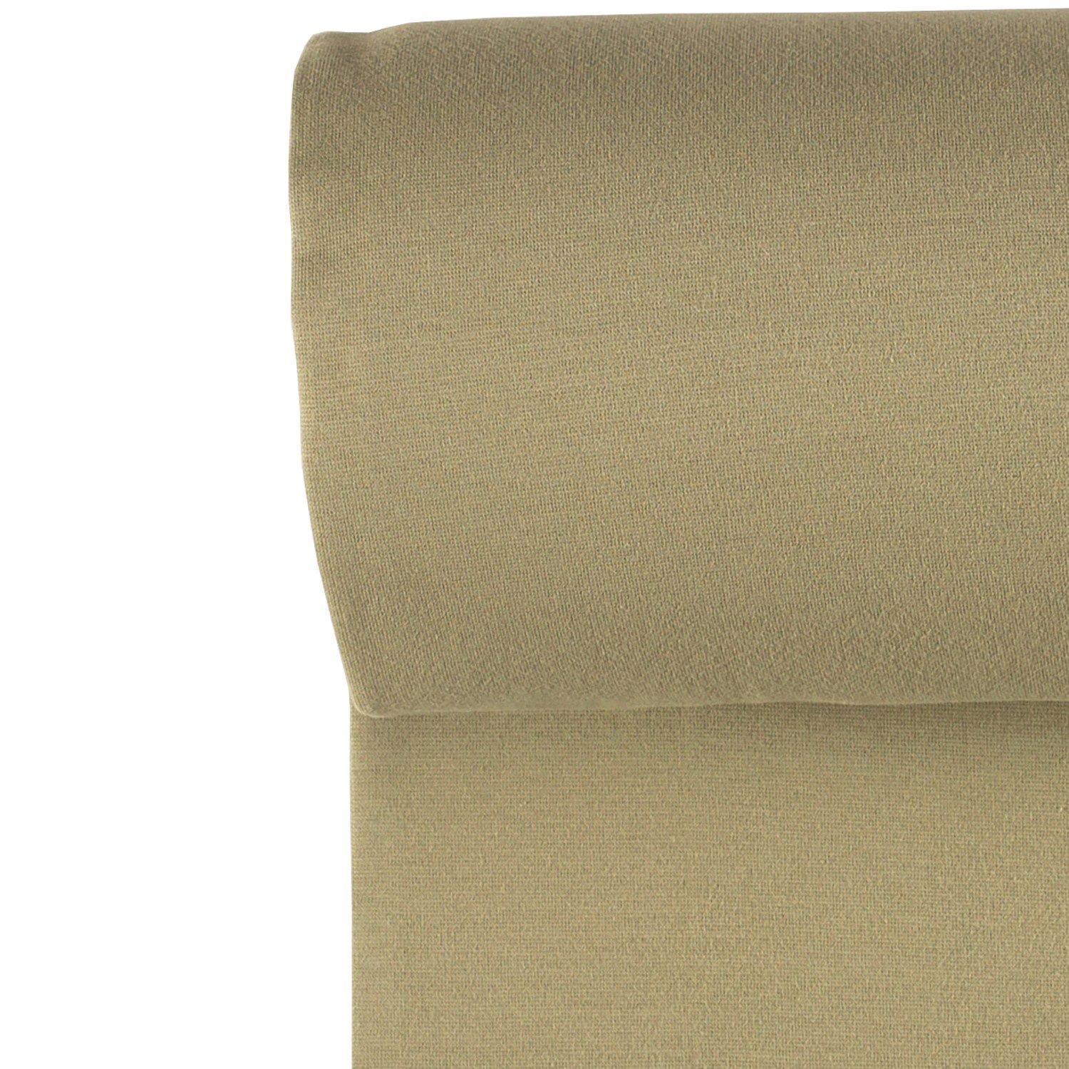 Boordstof uni rondgebreid|olijf