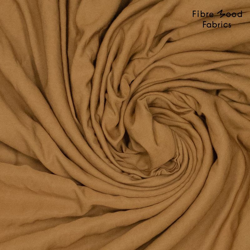 Bryn/Evin| viscose twill bruin