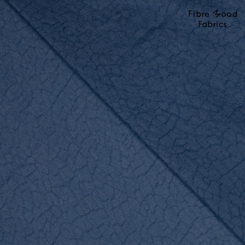 Lumen|crinckle jacquard blauw