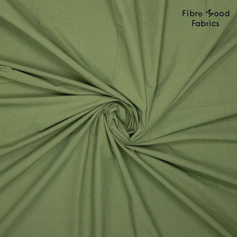 Luki|Isola| popline stone washed groen