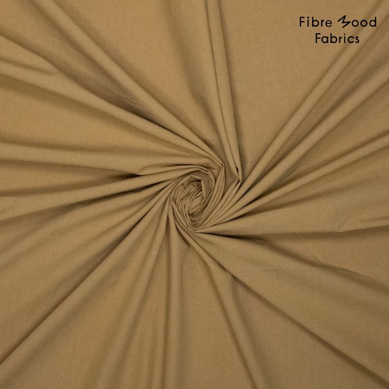 Angela| popline stone washed bruin