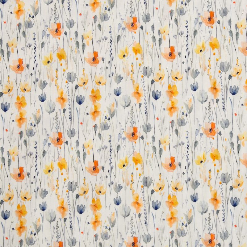 Ribtricot|zomerse bloem