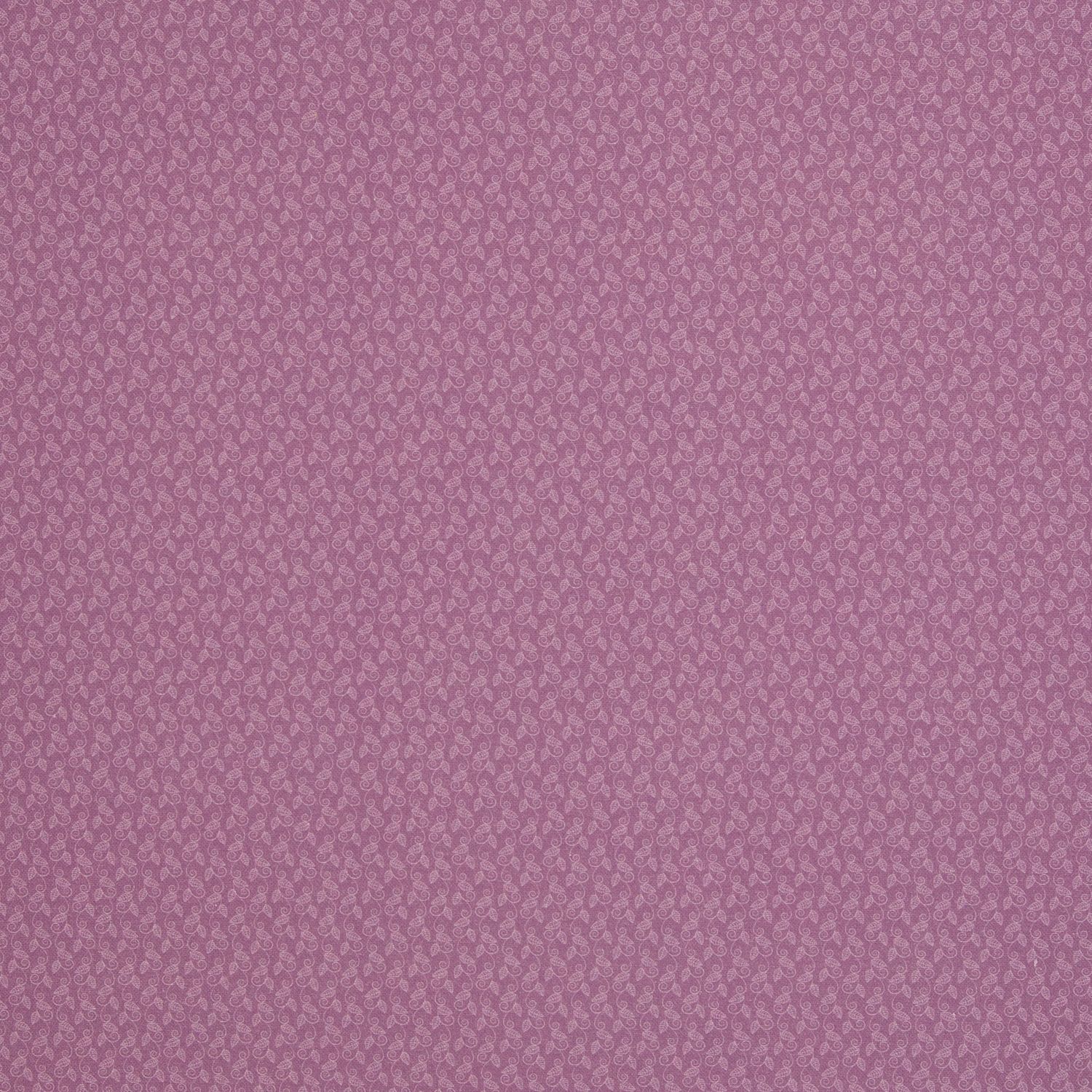 Katoen|lila|fijne bladprint