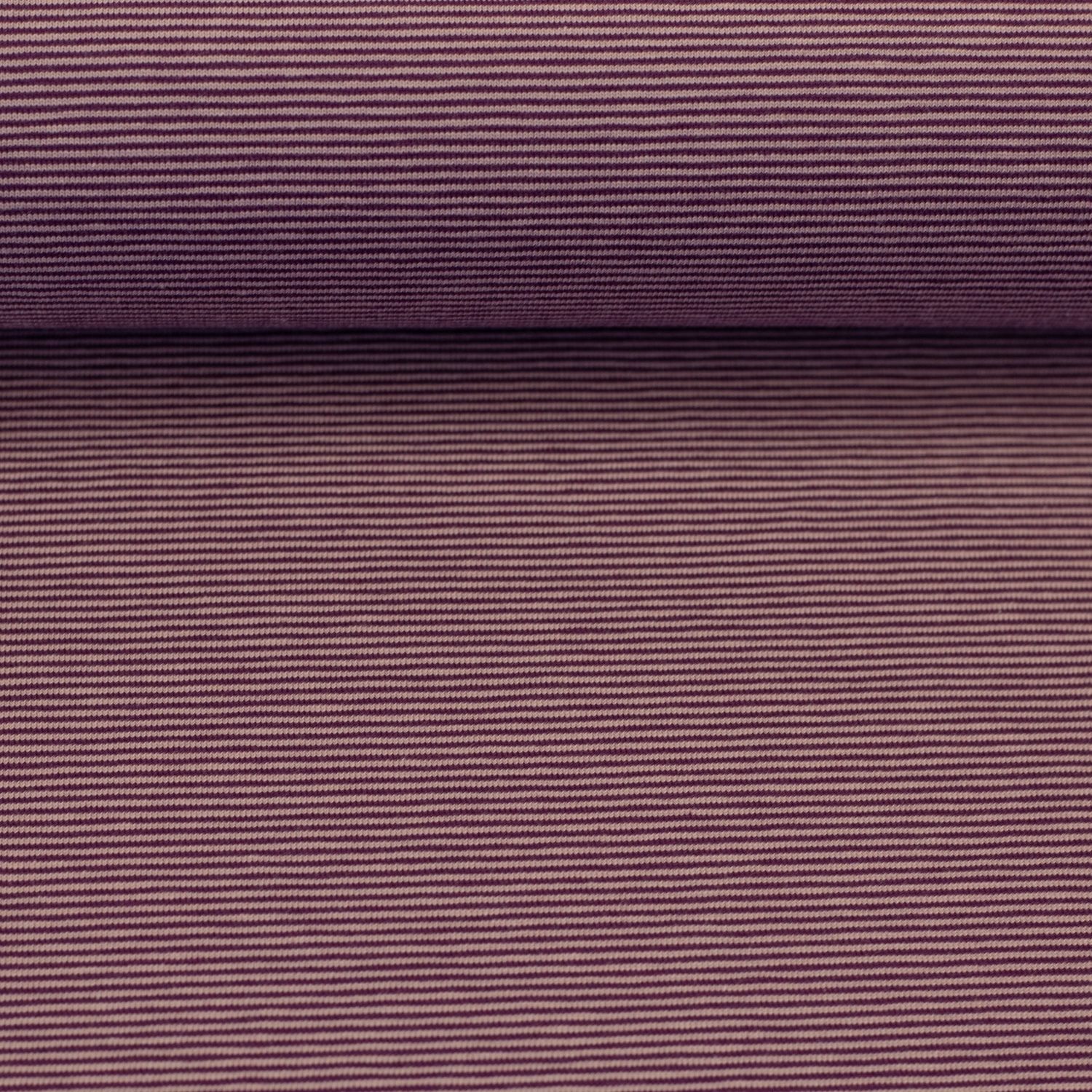 Tricot met fijne streepjes|bordeaux