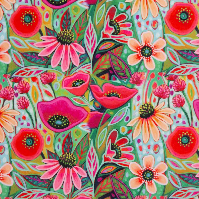 Canvas outdoor | Aurelie | fleurige bloemen