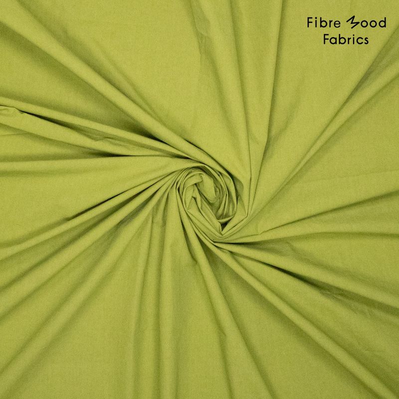 Fibre Mood | Elinor | Poplin stoned washed | groen