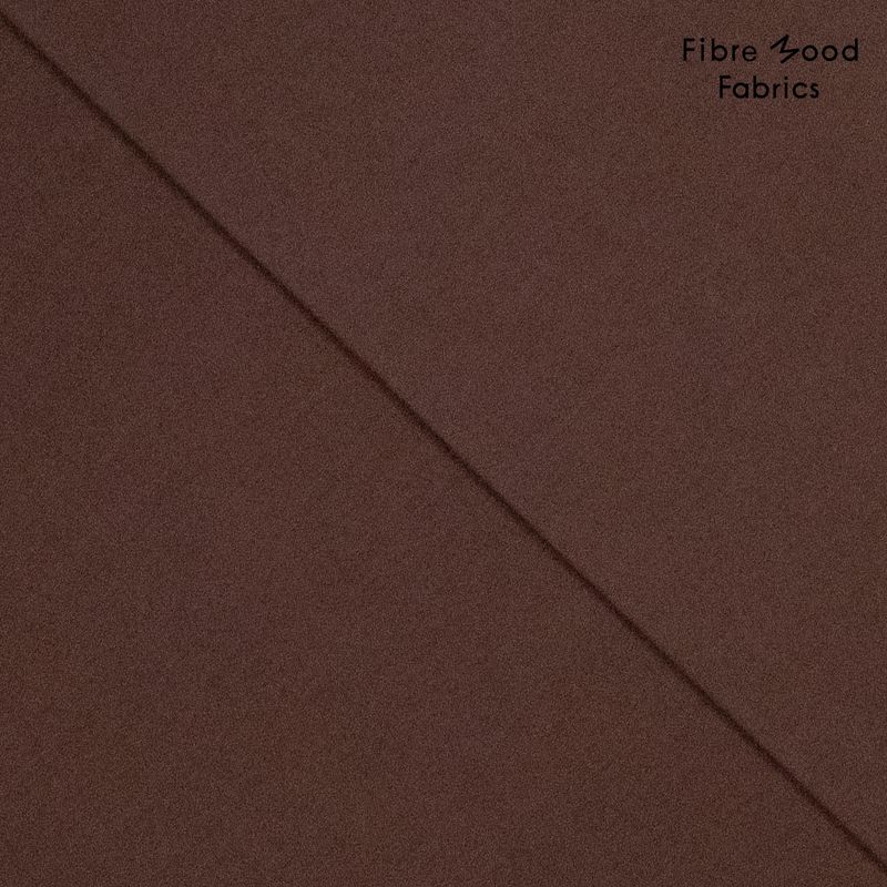 Fibre Mood | Kiri | Poplin stoned washed | donker bruin
