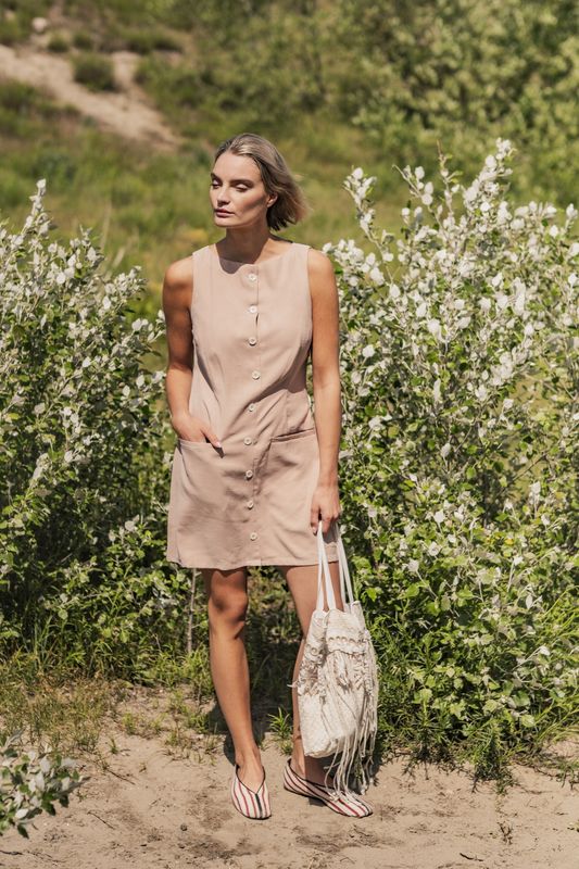 Fibre Mood | Frankie | tencel finished | latté bruin