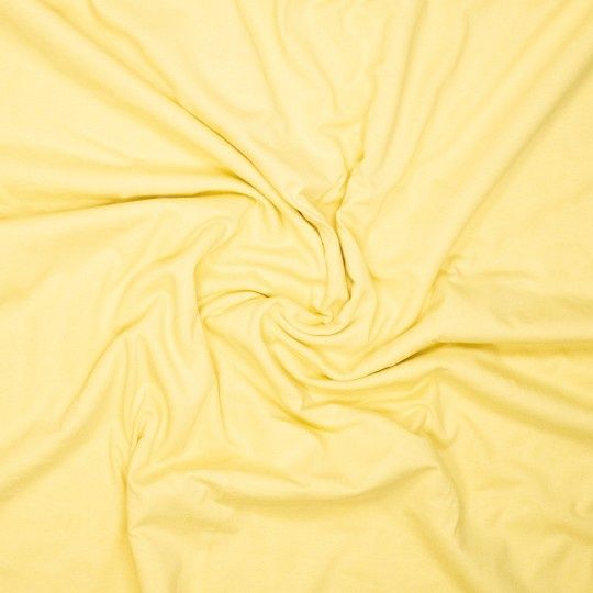 Katoen tricot | custard geel