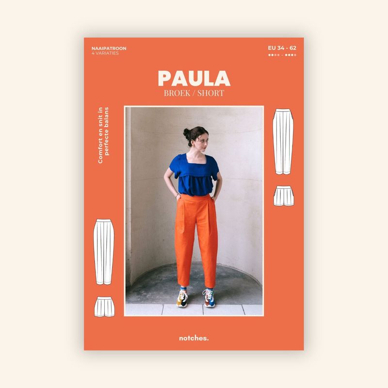 Paula broek | patroon voor dames | broek