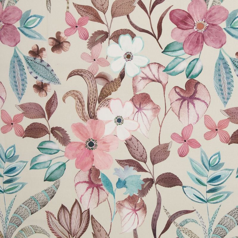 Canvas katoen | decostof| Flowers by Wilma