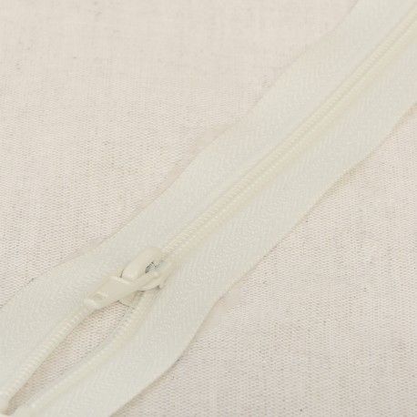 Deelbare rits spiraal fijn| gebroken wit | kleur 841