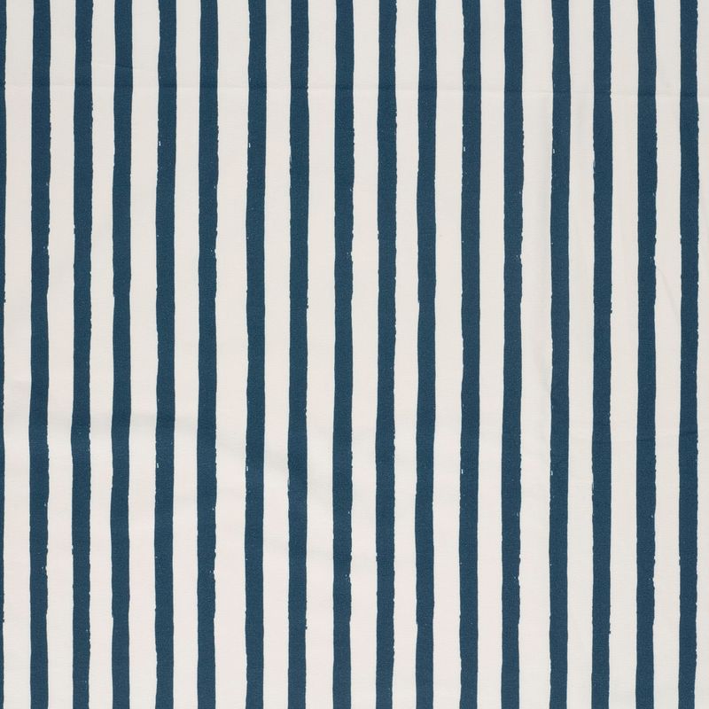 French terry | strepen | staalblauw