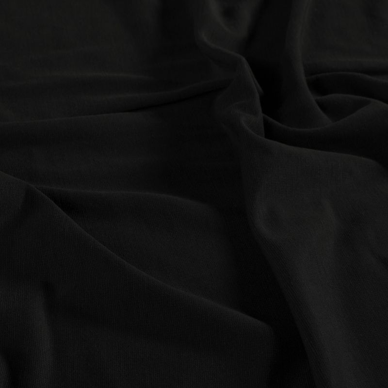Jersey stone washed | zwart