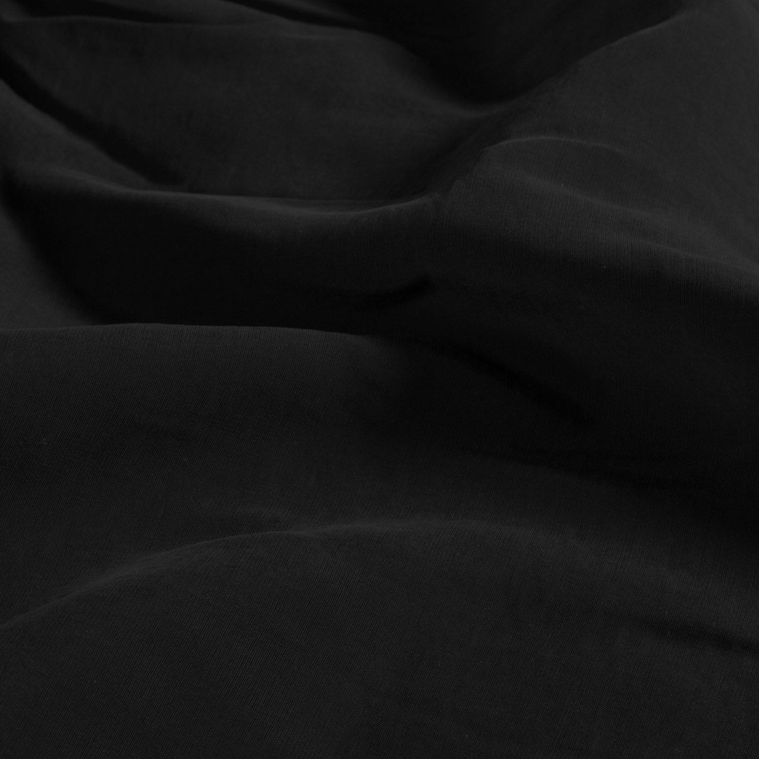 Stone washed viscose  | zwart