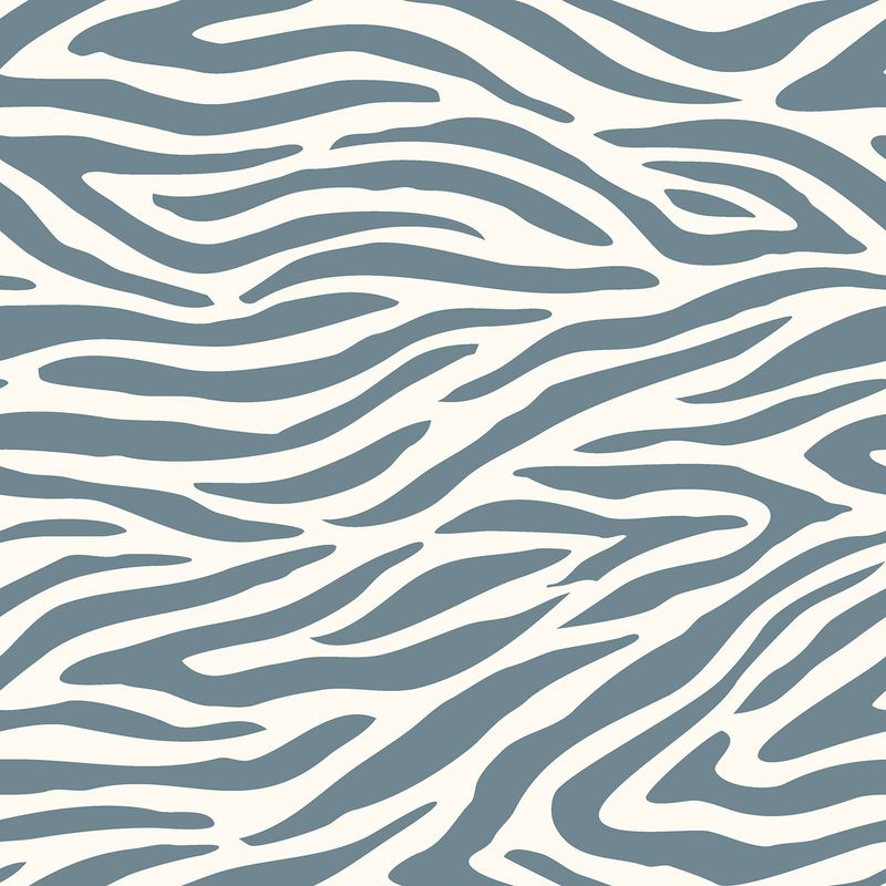 French terry | baby crepe |zebra print indigo