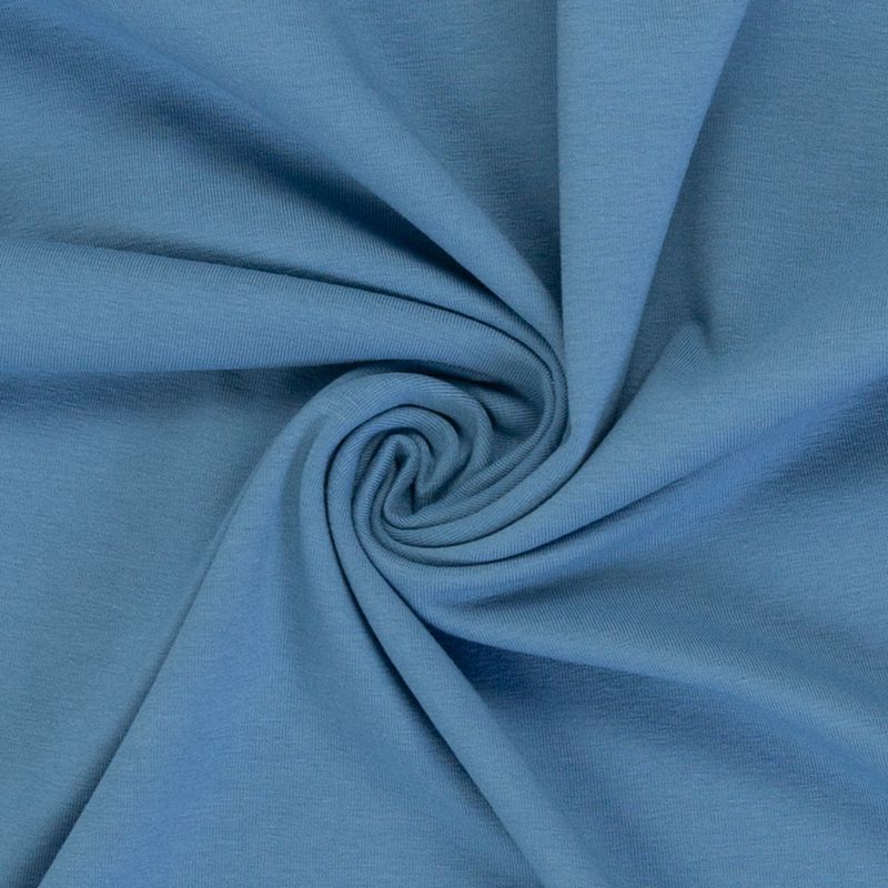 French terry | maike provençaals blauw