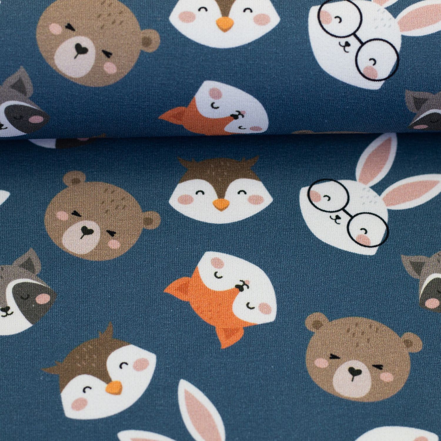 Dierenhoofdjes Gary  | provençaals blauw