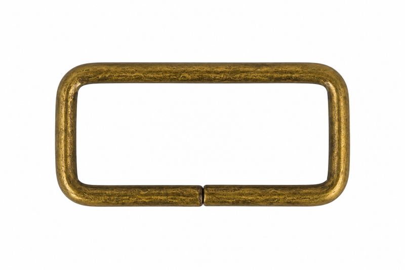 Metalen passant | Antiek goud | col 008