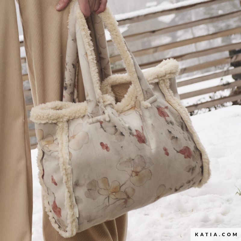 Sherpa bonded suede | bloemen Belle Epoque