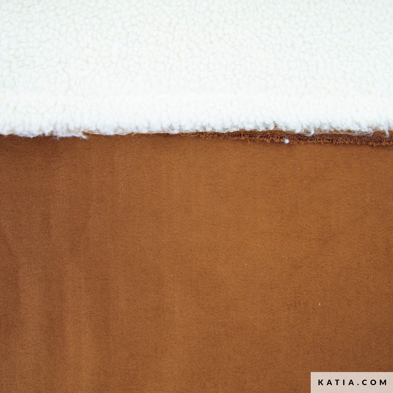 Sherpa bonded suede | Cinamon
