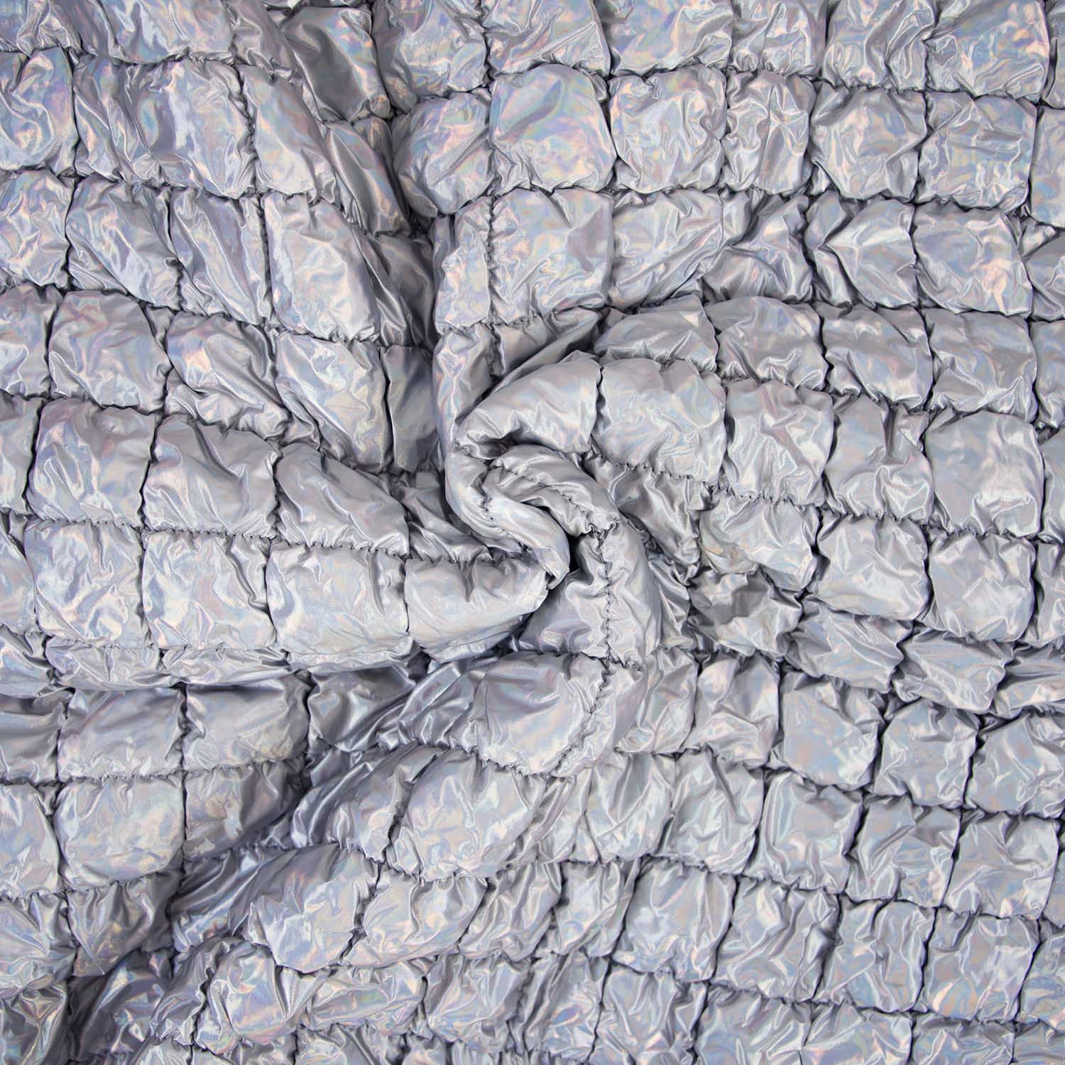 Iridiscent padded