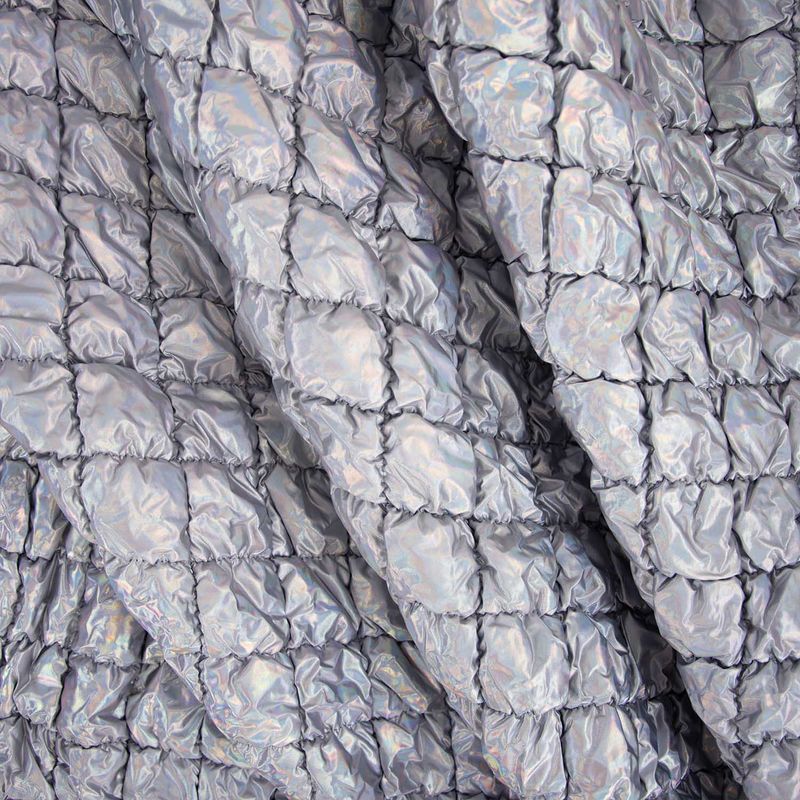Iridiscent padded
