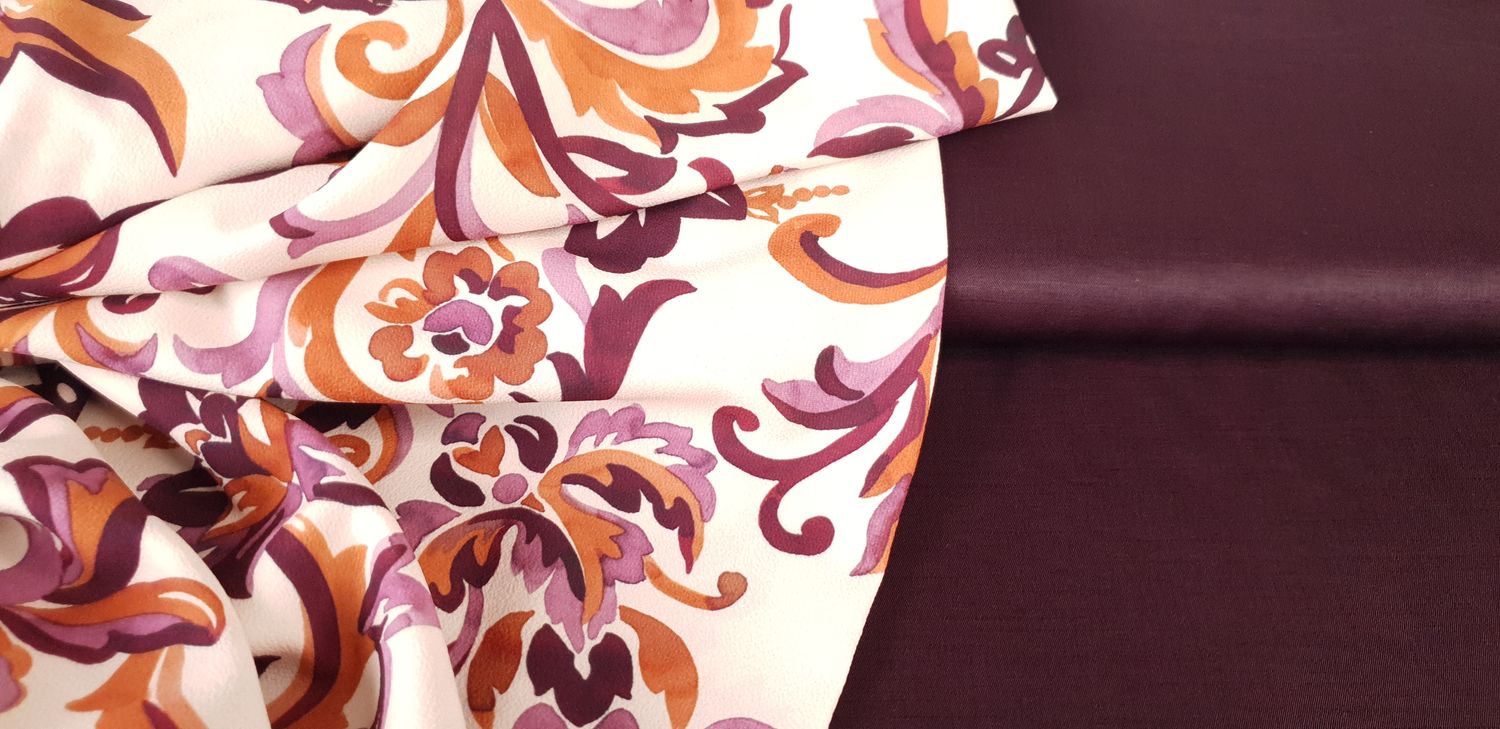 Crepe met bloemen