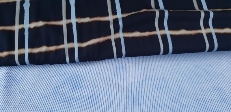 Ribfluweel | licht blauw