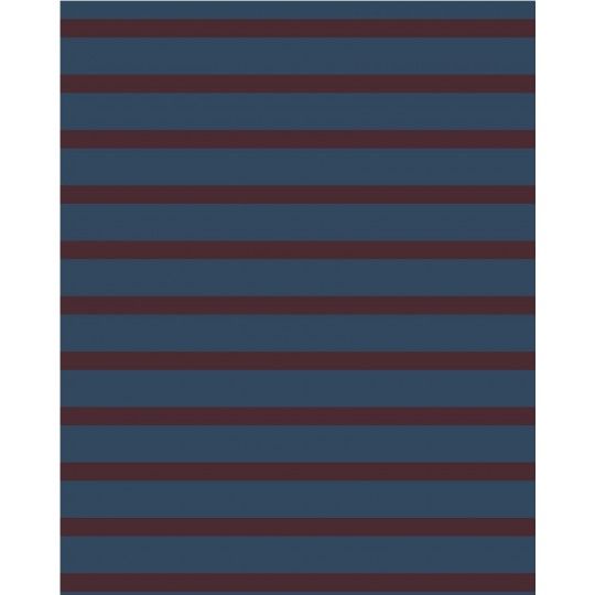 Tricot | stripes blauw/bordeaux