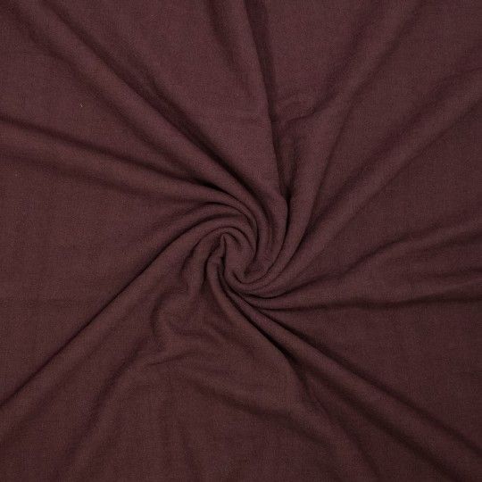 Crepe Katoen | midnight burgundy