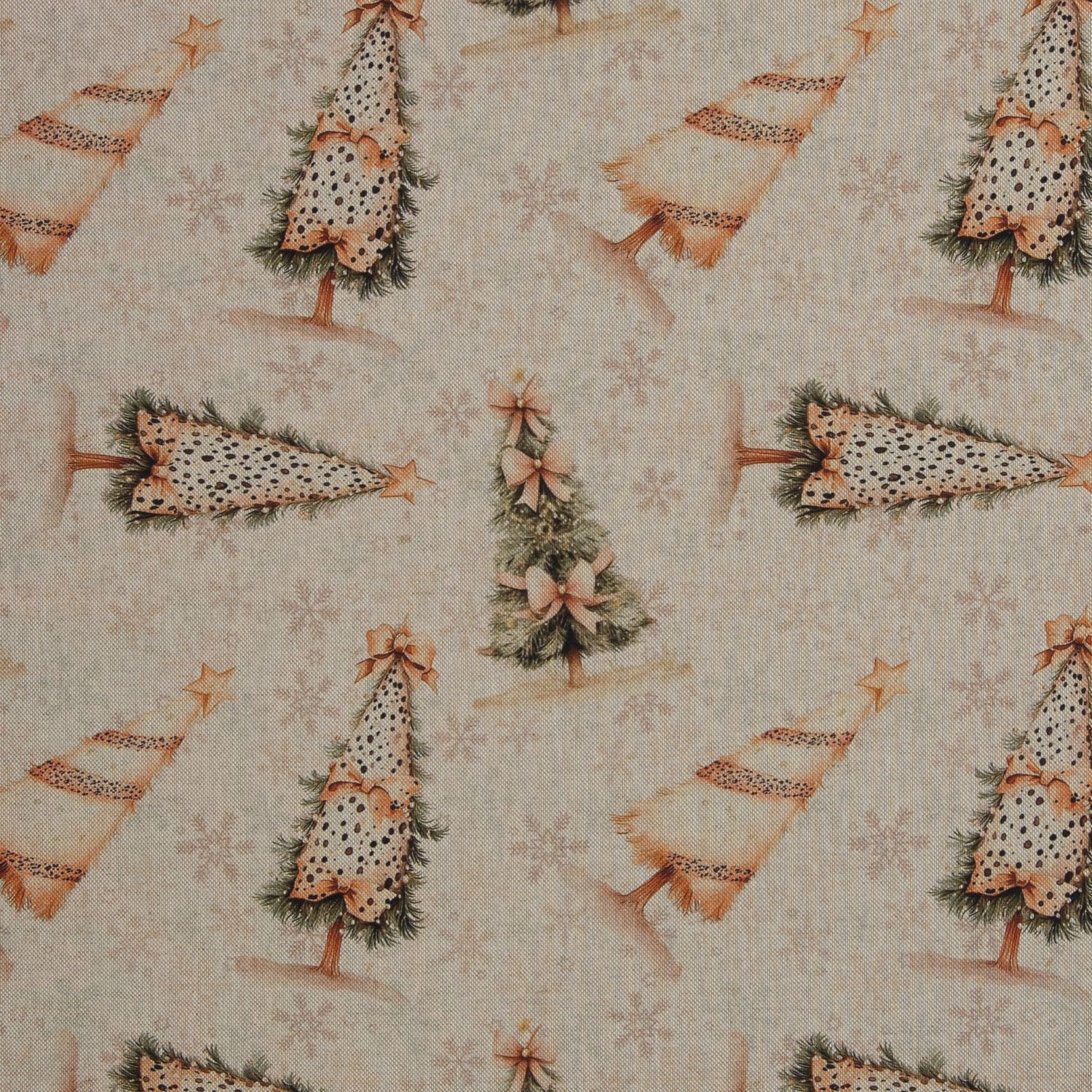Canvas katoen | Christmas | Kerstbomen