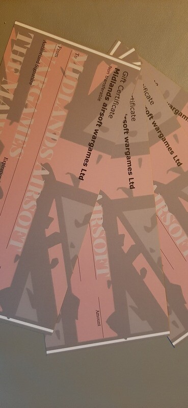 Gift vouchers
